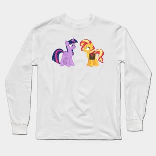 Pony Twilight and Sunset 2 Long Sleeve T-Shirt